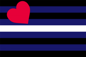 LGBTIQ Fetish Expression Pride Flag - Leather